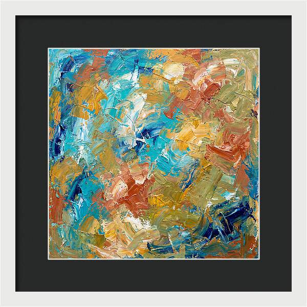 Abstract Mediterranean Colors