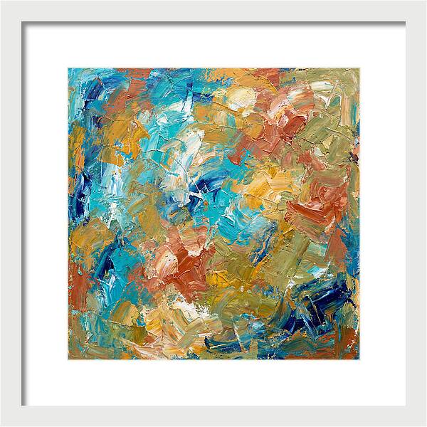 Abstract Mediterranean Colors