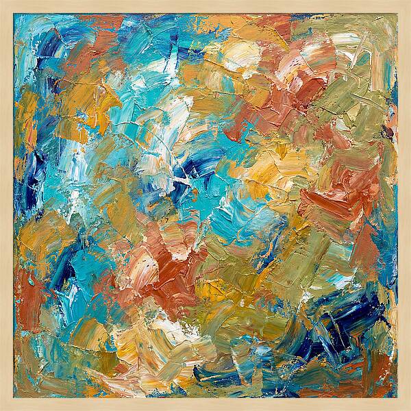 Abstract Mediterranean Colors