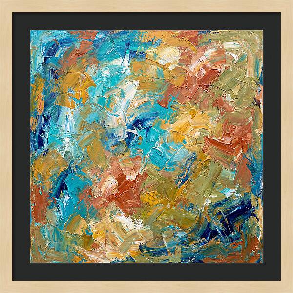 Abstract Mediterranean Colors