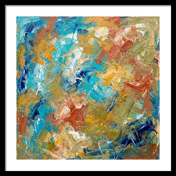 Abstract Mediterranean Colors