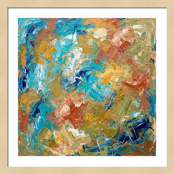Abstract Mediterranean Colors