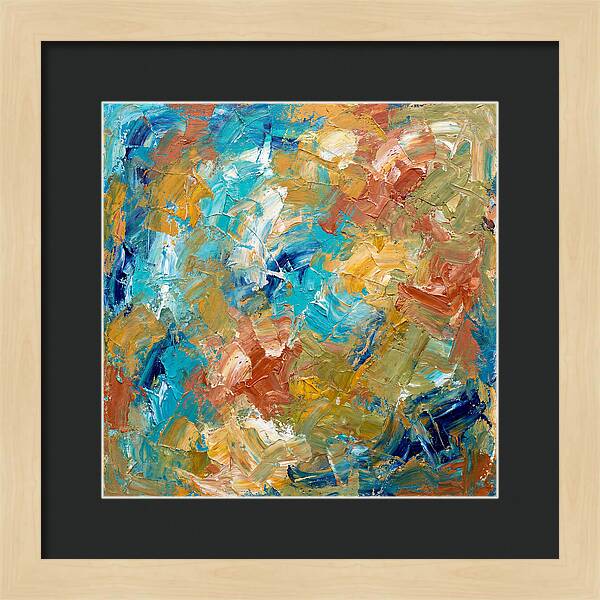 Abstract Mediterranean Colors
