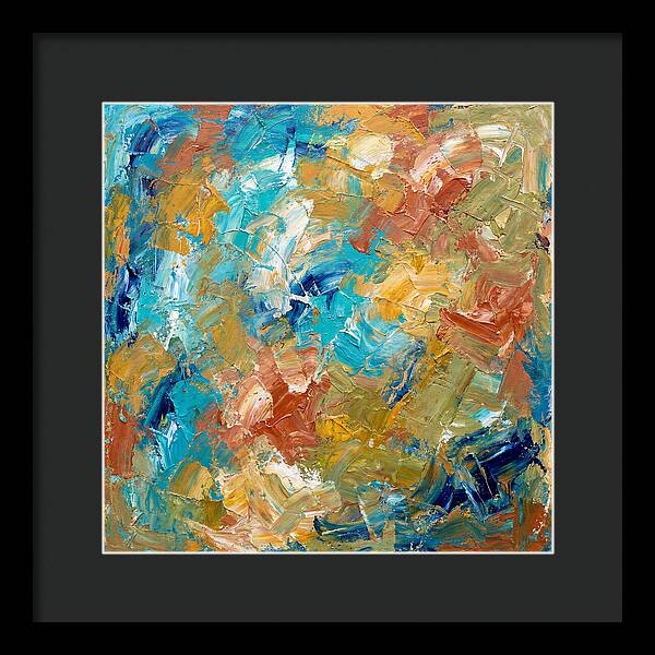 Abstract Mediterranean Colors