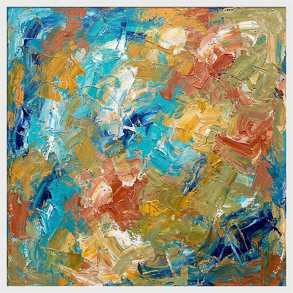 Abstract Mediterranean Colors