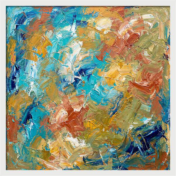 Abstract Mediterranean Colors
