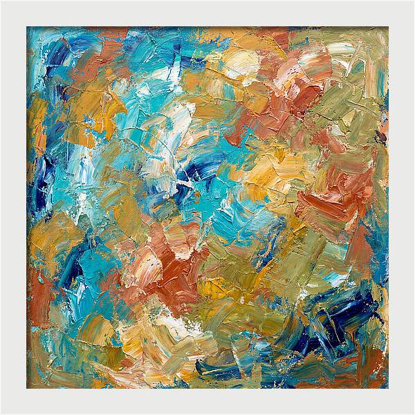 Abstract Mediterranean Colors