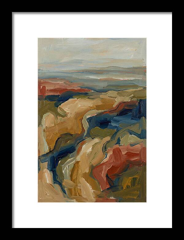 Abstract Mediterranean Landscape