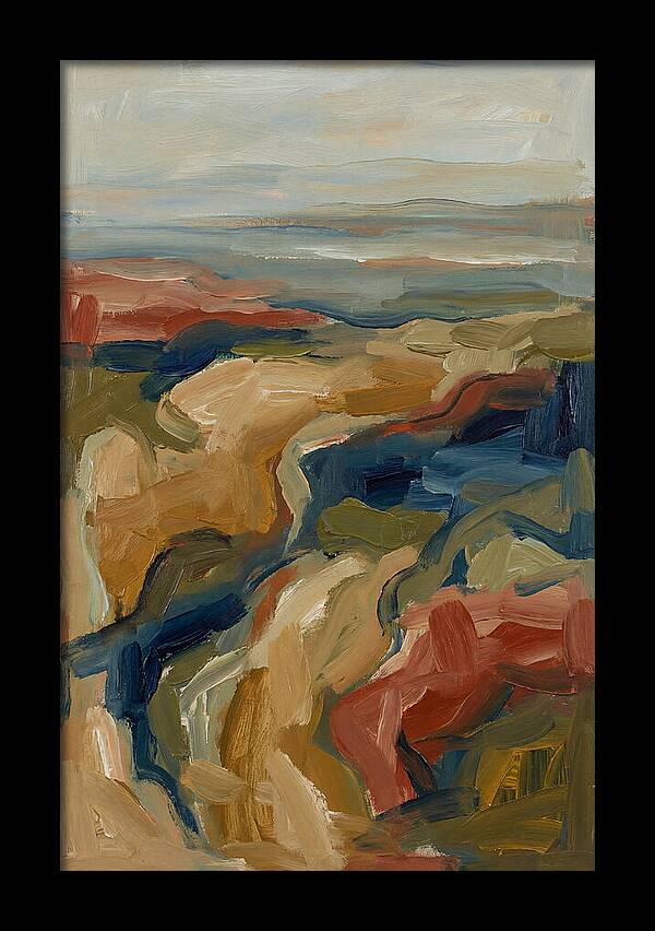 Abstract Mediterranean Landscape