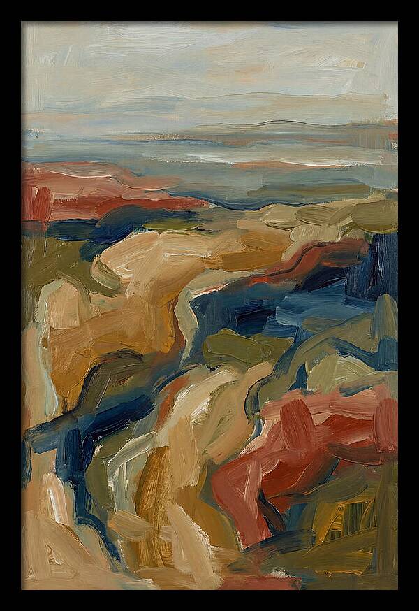 Abstract Mediterranean Landscape