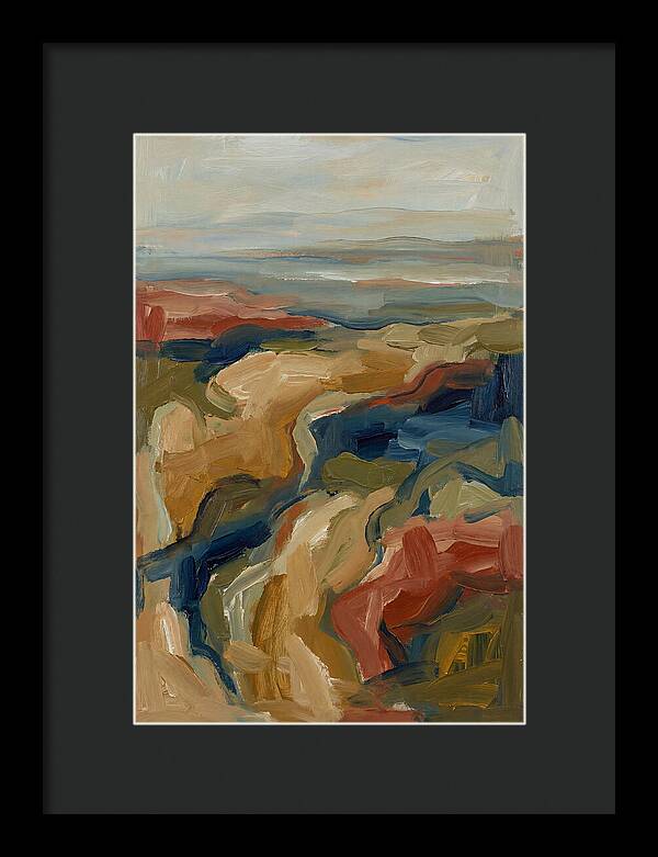 Abstract Mediterranean Landscape