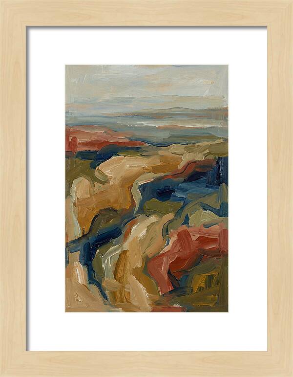 Abstract Mediterranean Landscape