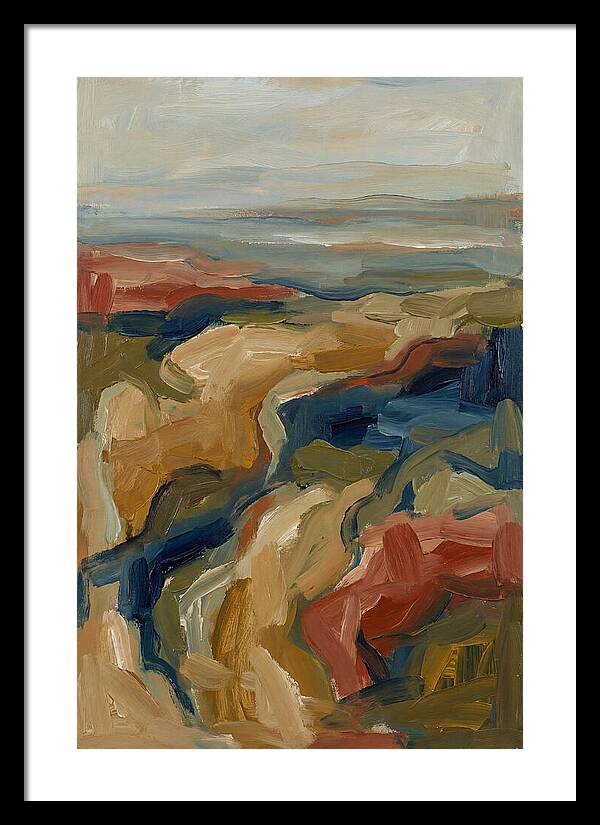 Abstract Mediterranean Landscape