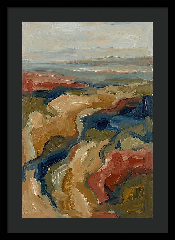 Abstract Mediterranean Landscape