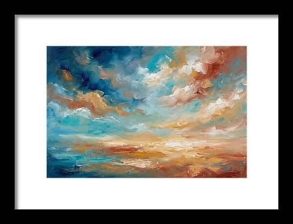 Abstract Mediterranean Sky