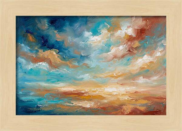 Abstract Mediterranean Sky