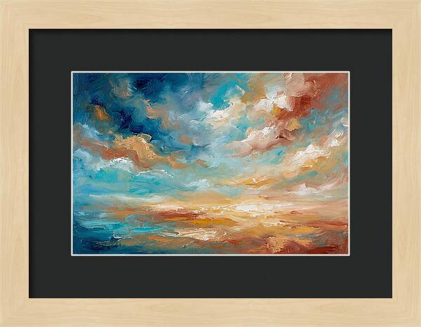 Abstract Mediterranean Sky