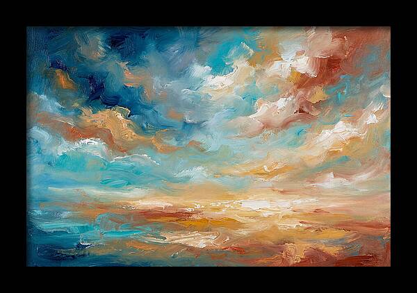 Abstract Mediterranean Sky