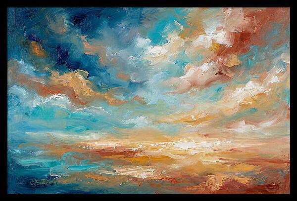 Abstract Mediterranean Sky