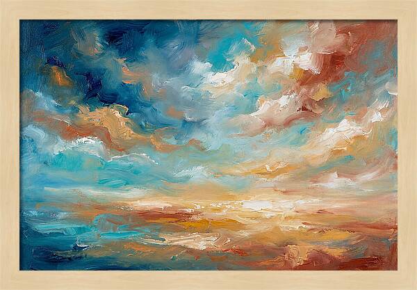 Abstract Mediterranean Sky