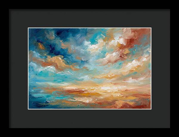 Abstract Mediterranean Sky