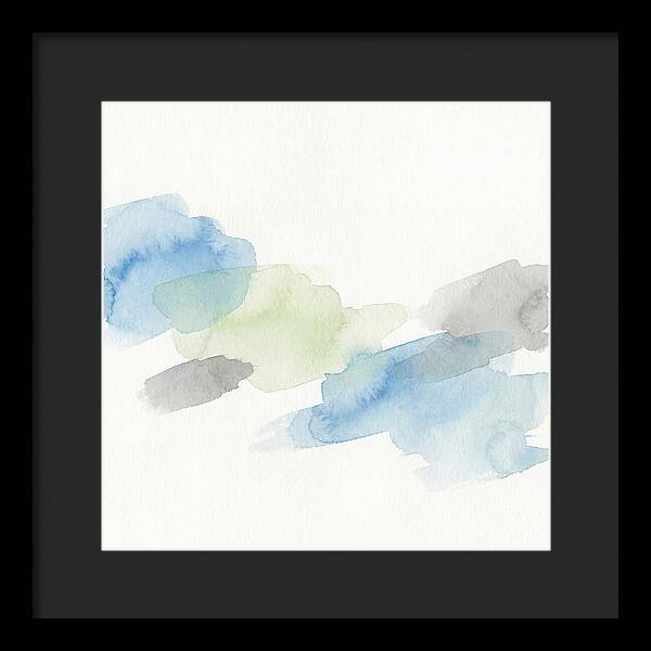 Abstract Minimal Watercolor Composition