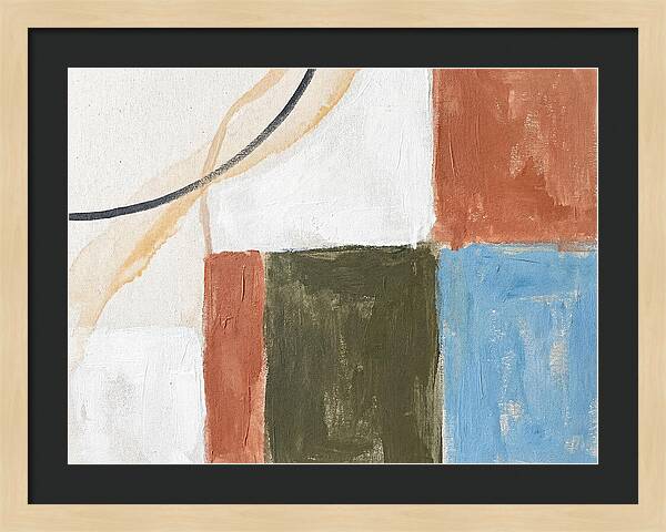 Abstract Minimalism In Mediterranean Tones
