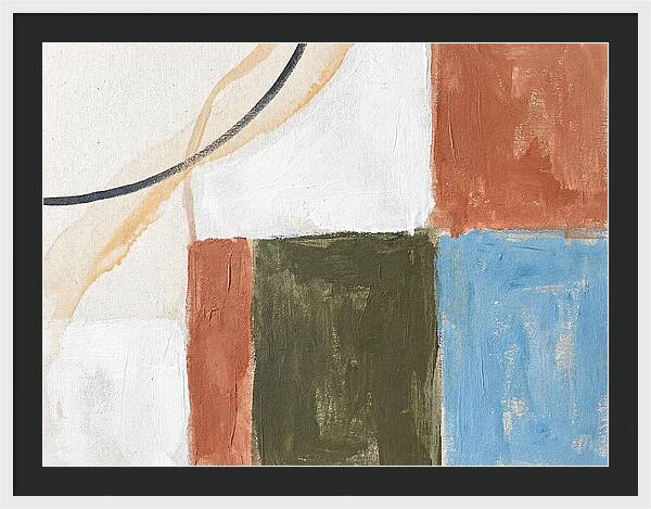 Abstract Minimalism In Mediterranean Tones