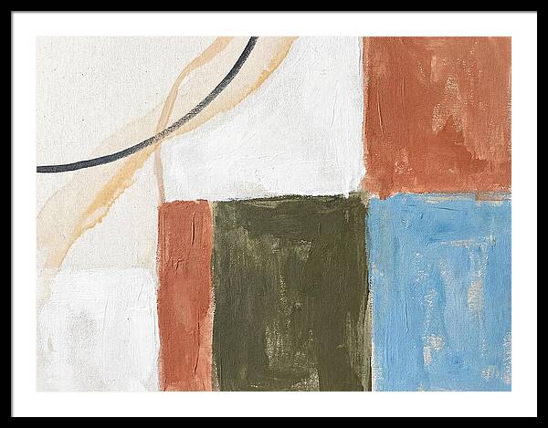 Abstract Minimalism In Mediterranean Tones