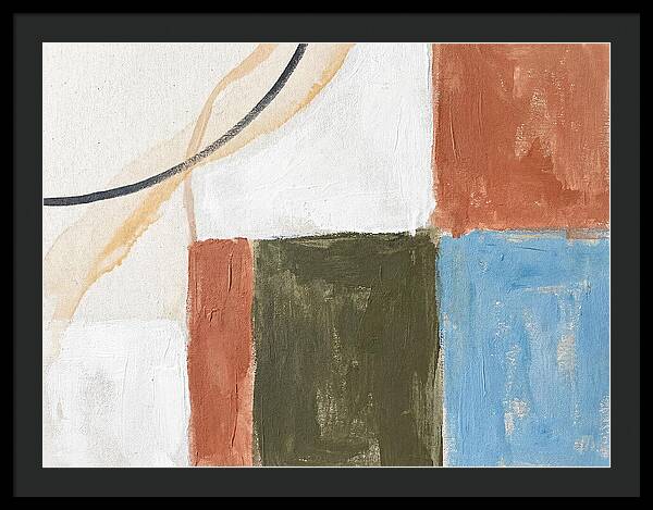 Abstract Minimalism In Mediterranean Tones