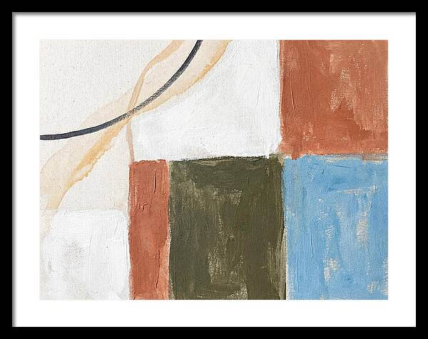 Abstract Minimalism In Mediterranean Tones