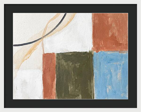 Abstract Minimalism In Mediterranean Tones