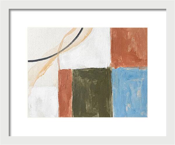 Abstract Minimalism In Mediterranean Tones
