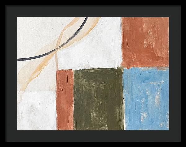 Abstract Minimalism In Mediterranean Tones