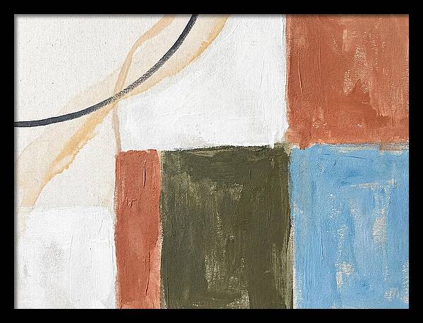 Abstract Minimalism In Mediterranean Tones