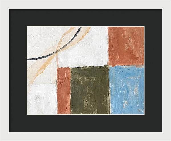 Abstract Minimalism In Mediterranean Tones