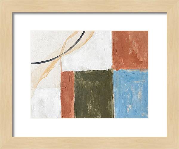 Abstract Minimalism In Mediterranean Tones