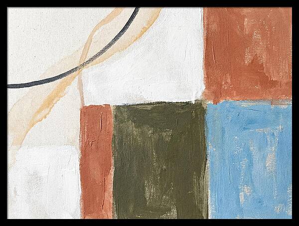 Abstract Minimalism In Mediterranean Tones