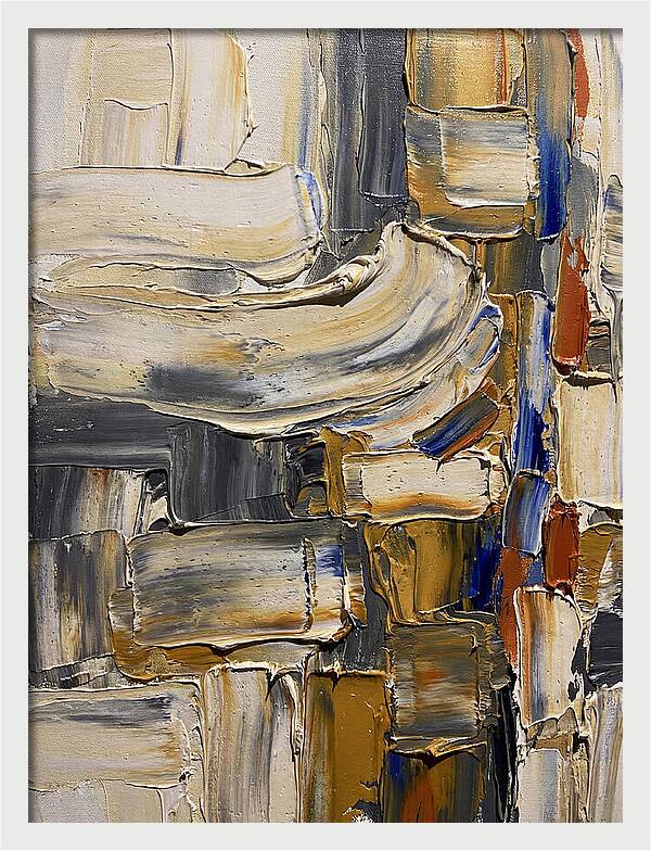Abstract Motion In Palette Knife
