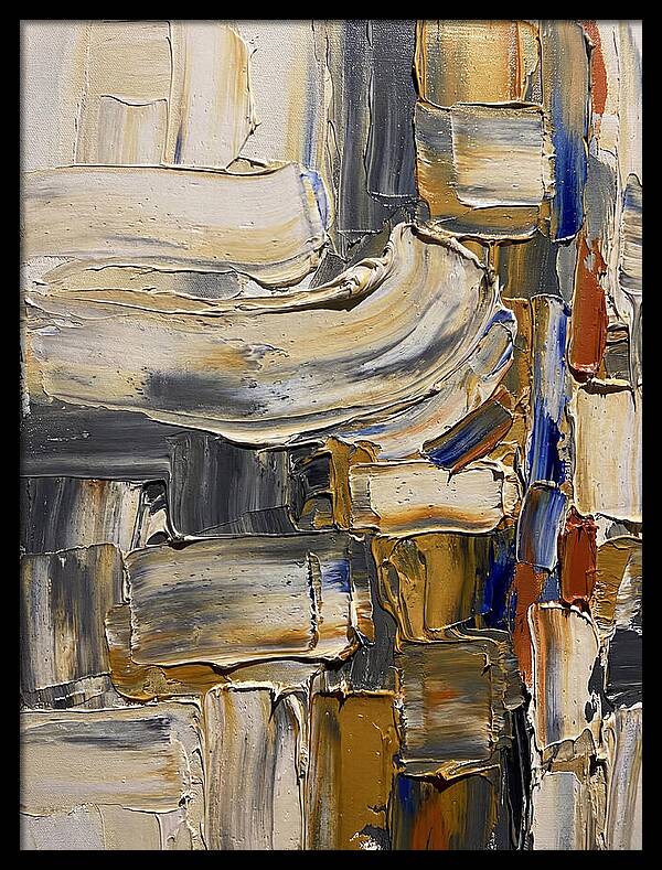 Abstract Motion In Palette Knife