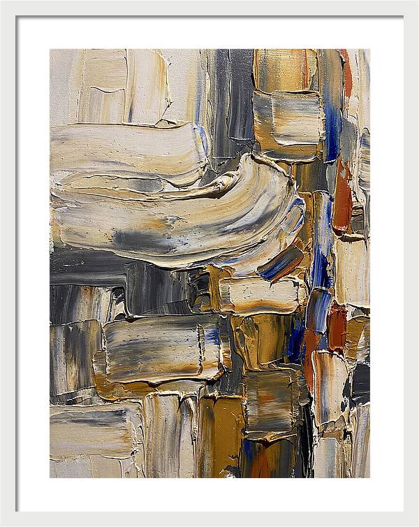 Abstract Motion In Palette Knife
