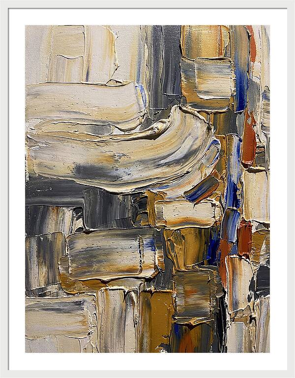 Abstract Motion In Palette Knife