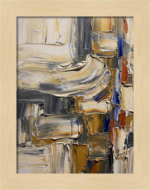 Abstract Motion In Palette Knife