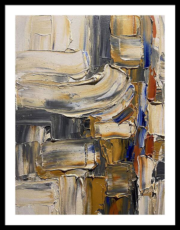 Abstract Motion In Palette Knife