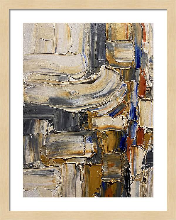 Abstract Motion In Palette Knife
