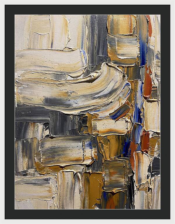 Abstract Motion In Palette Knife