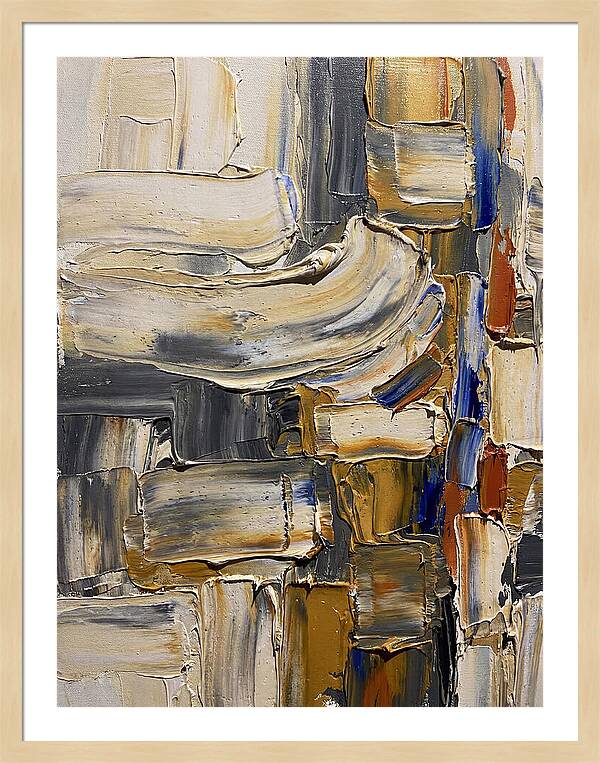 Abstract Motion In Palette Knife