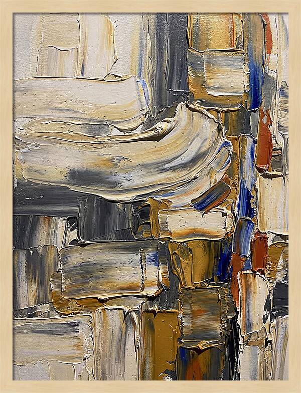 Abstract Motion In Palette Knife