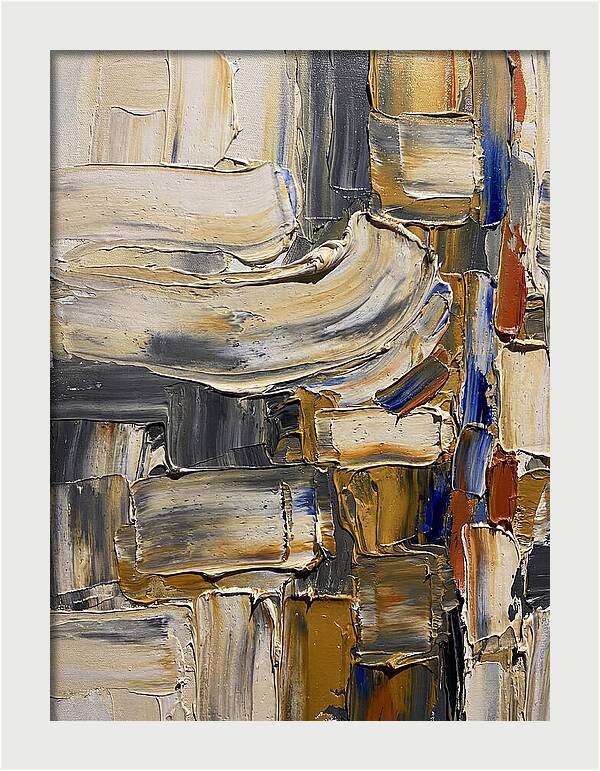 Abstract Motion In Palette Knife