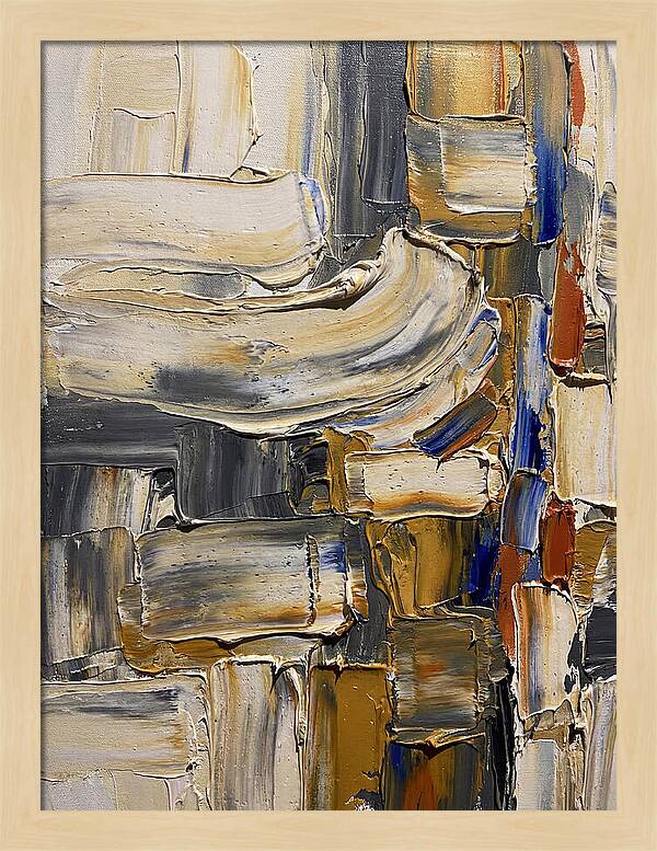 Abstract Motion In Palette Knife